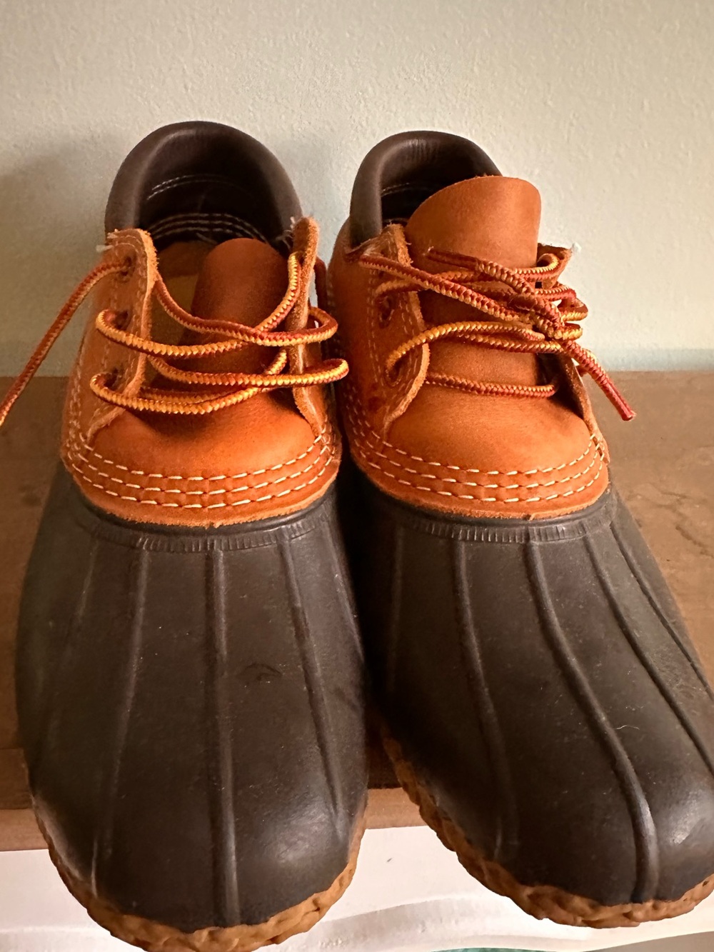 L.L.Bean Bean | Men’s Size 8 | Rubber Mocs | Tan, Bean Boot Brown, and Gum